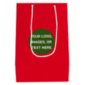 Entwerfen Sie Ihre eigene Geschenktasche, erstelle Mittlere Geschenktüte (Rückseite)