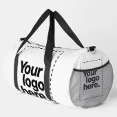 Entwerfen Sie Ihre eigene große Duffeltasche Duffle Bag (Rechte Ecke)