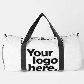 Entwerfen Sie Ihre eigene große Duffeltasche Duffle Bag (Rückseite)