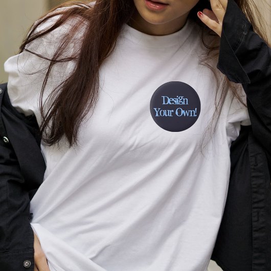 Entwerfen Sie Ihre eigene große runde Taste Button