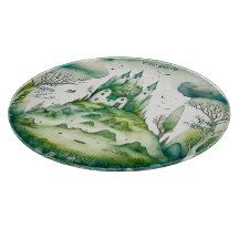 Entwerfen Sie Ihre eigene grüne Fantasy Castle Lan