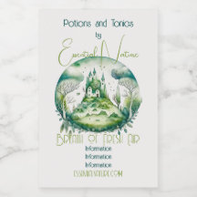 Entwerfen Sie Ihre eigene grüne Fantasy Castle Lan