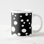 Entwerfen Sie Ihre eigene Jumbo-Tasse - Schwarz-We (Rechts)