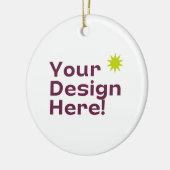 Entwerfen Sie Ihre eigene Keramik Ornament (Links)