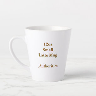 Entwerfen Sie Ihre eigene kleine Latte-Tasse 0,35l Milchtasse