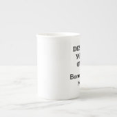 Entwerfen Sie Ihre eigene Knochen-China-Tasse - Porzellantasse (Vorderseite)