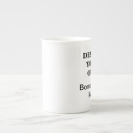 Entwerfen Sie Ihre eigene Knochen-China-Tasse - Porzellantasse