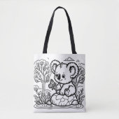 Entwerfen Sie Ihre eigene Koala-Tasche Tasche (Vorderseite)