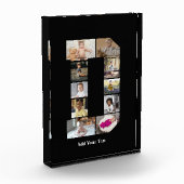 Entwerfen Sie Ihre eigene Letter-D-FotoCollage Fotoblock (Links)