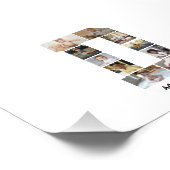 Entwerfen Sie Ihre eigene Letter-D-FotoCollage Fotodruck (Ecke)