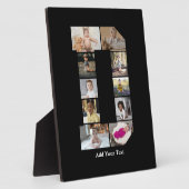 Entwerfen Sie Ihre eigene Letter-D-FotoCollage Fotoplatte (Seite)