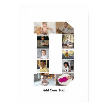 Entwerfen Sie Ihre eigene Letter-D-FotoCollage