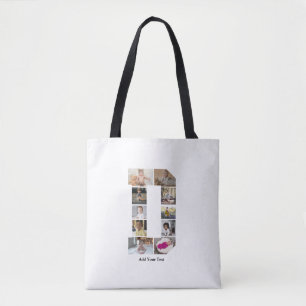 Entwerfen Sie Ihre eigene Letter-D-FotoCollage Tasche