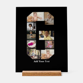 Entwerfen Sie Ihre eigene Letter-G-FotoCollage Acrylschild