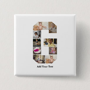 Entwerfen Sie Ihre eigene Letter-G-FotoCollage Button