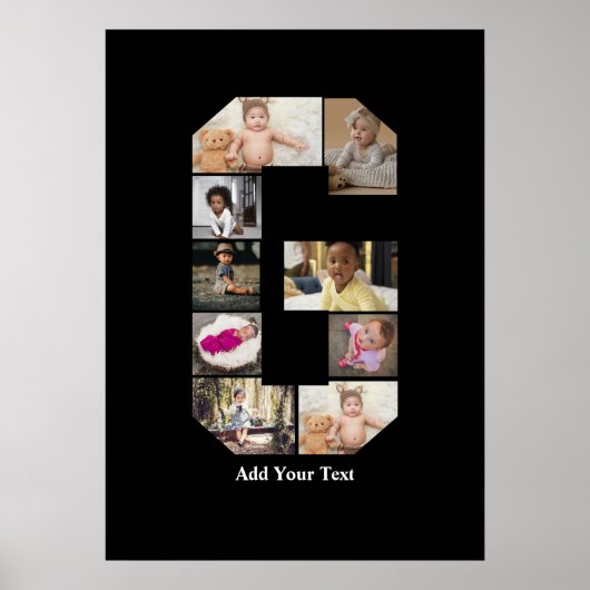 Entwerfen Sie Ihre eigene Letter-G-FotoCollage Poster (Vorne)