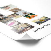 Entwerfen Sie Ihre eigene Letter-H-FotoCollage Fotodruck (Ecke)