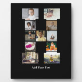 Entwerfen Sie Ihre eigene Letter-H-FotoCollage Fotoplatte (Vorderseite)