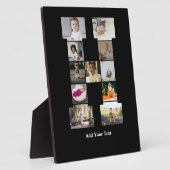 Entwerfen Sie Ihre eigene Letter-H-FotoCollage Fotoplatte (Seite)