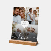 Entwerfen Sie Ihre eigene Liebe Collage Fotografy Acrylschild (Winkel)