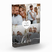 Entwerfen Sie Ihre eigene Liebe Collage Fotografy Fotoblock (Links)