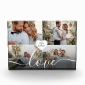 Entwerfen Sie Ihre eigene Liebe Collage Fotografy Fotoblock (Vorderseite)