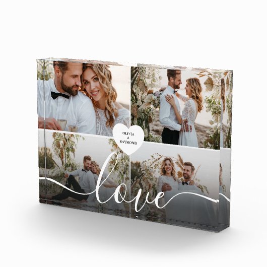 Entwerfen Sie Ihre eigene Liebe Collage Fotografy Fotoblock (Rechts)