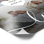 Entwerfen Sie Ihre eigene Liebe Collage Fotografy Fotodruck (Ecke)