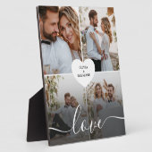 Entwerfen Sie Ihre eigene Liebe Collage Fotografy Fotoplatte (Seite)