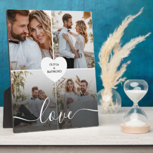 Entwerfen Sie Ihre eigene Liebe Collage Fotografy Fotoplatte