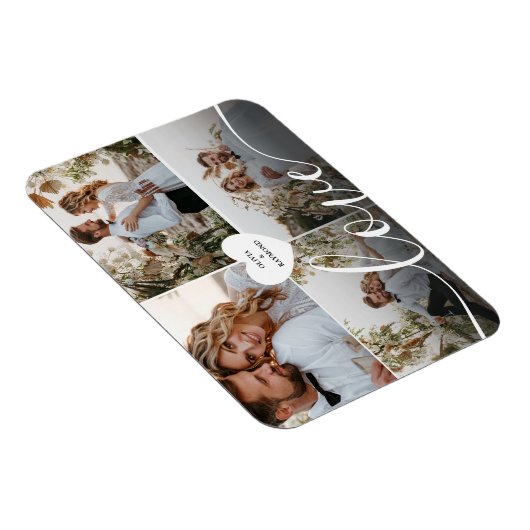 Entwerfen Sie Ihre eigene Liebe Collage Fotografy Magnet (Rechte Seite)