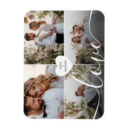 Entwerfen Sie Ihre eigene Liebe Collage Fotografy Magnet