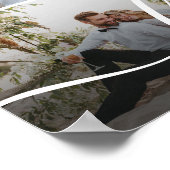 Entwerfen Sie Ihre eigene Liebe Collage Fotografy Poster (Ecke)