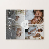 Entwerfen Sie Ihre eigene Liebe Collage Fotografy Puzzle (Horizontal)