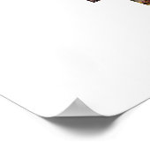 Entwerfen Sie Ihre eigene Liebe Herz geformt FotoC Poster (Ecke)