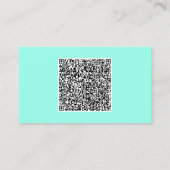 Entwerfen Sie Ihre eigene Logo- und QR-Code-Visite Visitenkarte (Rückseite)