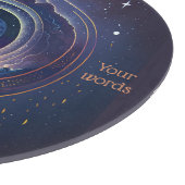 Entwerfen Sie Ihre eigene magische Landschaft Luna Schneidebrett (Ecke)