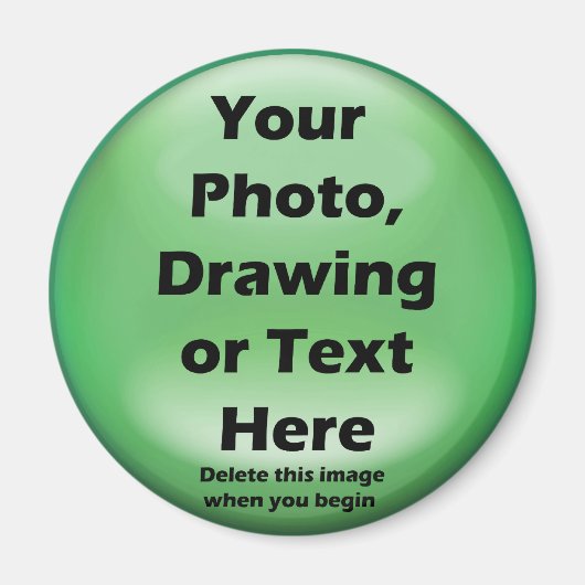 Entwerfen Sie Ihre eigene Magnet (Vorne)