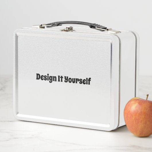 Entwerfen Sie Ihre eigene Metal Lunch Box (Beispiel)