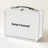 Entwerfen Sie Ihre eigene Metal Lunch Box (Vorderseite)
