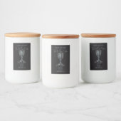 Entwerfen Sie Ihre eigene mittelalterliche Skihütt Lebensmitteletikett (Flaschen)