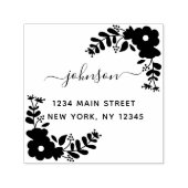 Entwerfen Sie Ihre eigene moderne Rücksendeadresse Permastempel (Design)