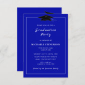 Entwerfen Sie Ihre eigene Personalisierte Abschlus Einladung (Vorne/Hinten)