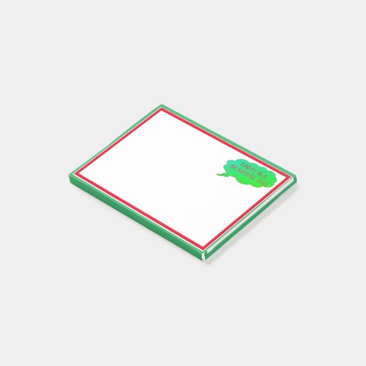 Entwerfen Sie Ihre eigene Personalisierte, maßgesc Post-it Klebezettel (angewinkelt)