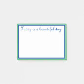 Entwerfen Sie Ihre eigene Personalisierte, maßgesc Post-it Klebezettel (Vorderseite)