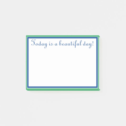 Entwerfen Sie Ihre eigene Personalisierte, maßgesc Post-it Klebezettel (Vorderseite)