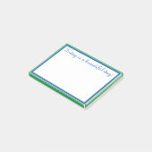 Entwerfen Sie Ihre eigene Personalisierte, maßgesc Post-it Klebezettel (angewinkelt)