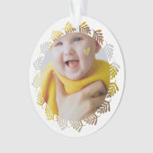 Entwerfen Sie Ihre eigene Personalisierte Ornament (Vorderseite)