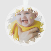 Entwerfen Sie Ihre eigene Personalisierte Ornament (Vorderseite)