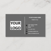 Entwerfen Sie Ihre eigene Personalisierte Visitenk Visitenkarte (Rückseite)